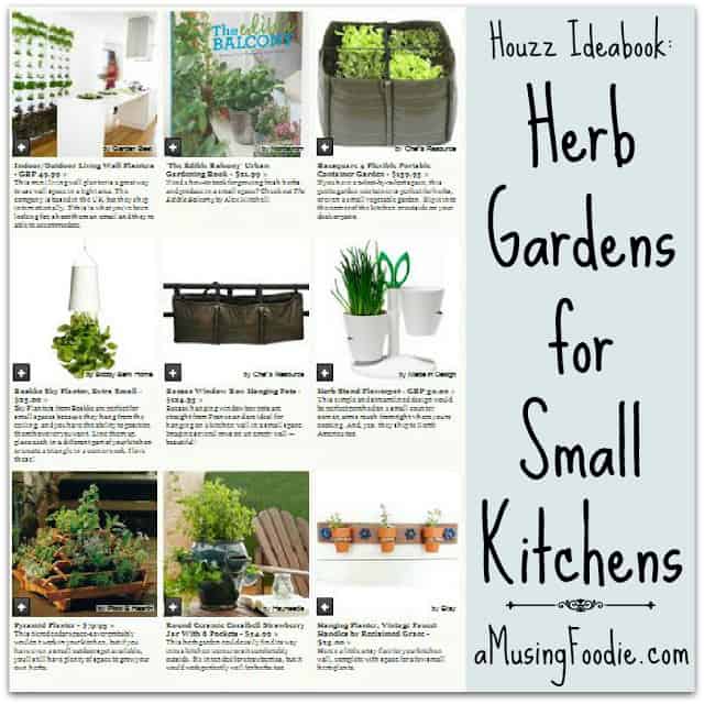 Herb Gardens for Small Kitchens | (a)Musing Foodie