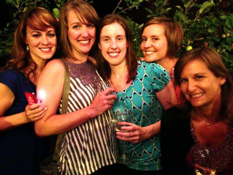 Gathering at Volt Restaurant for the Top Chef Masters viewing party in 2013!