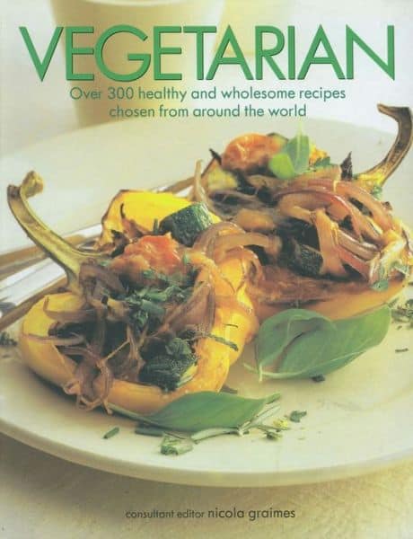 The cook book "Vegetarian" by Nicola Graimes