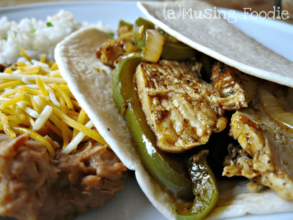 Seared Chicken Fajitas