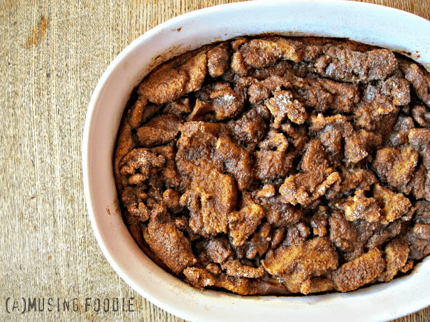 Walnut French Toast Bread Pudding Casserole