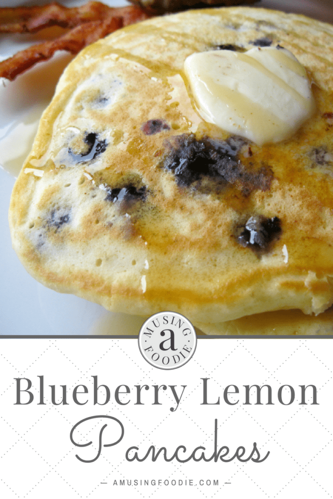 These sweet and slightly tangy blueberry lemon pancakes will become a fast favorite in your house!
