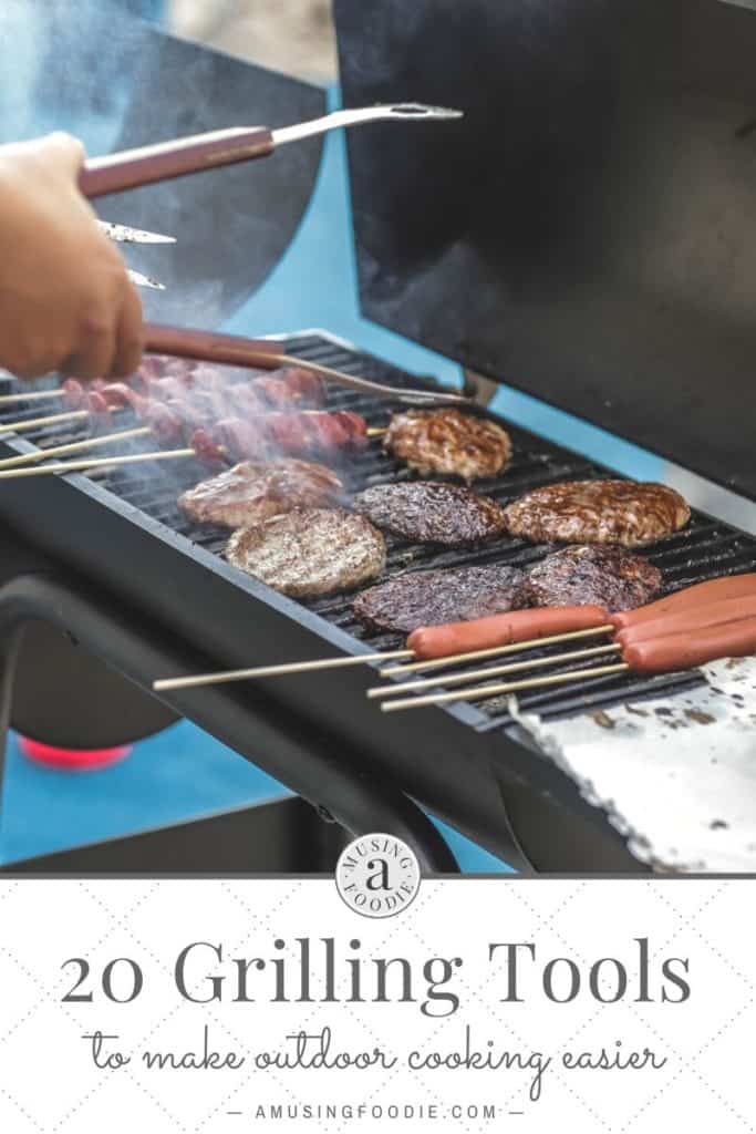 Grilling tools to help make cooking burgers, hot dogs, veggies and a slew of other foods, easier and more fun.
