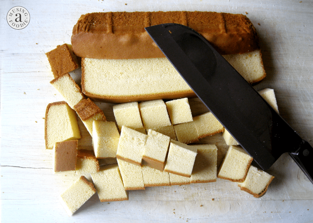 Think of this hazelnut pound cake pudding as traditional bread pudding with a modern sweet and velvety twist!