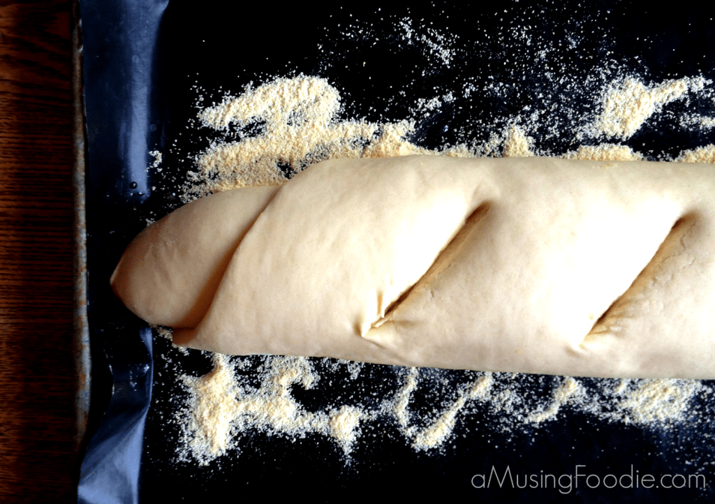Easy Homemade French Bread - finished rising Who knew making French bread at home could be so easy?!