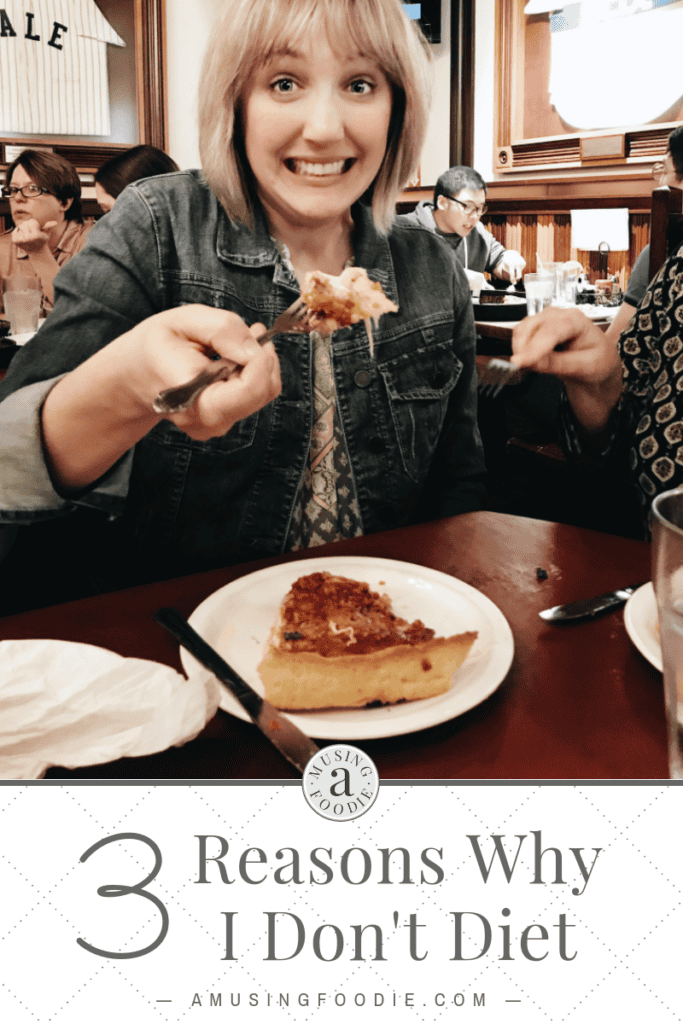 Low-fat isn't always good for you—this is only one of the three reasons why I don't diet. Keep reading to learn more!