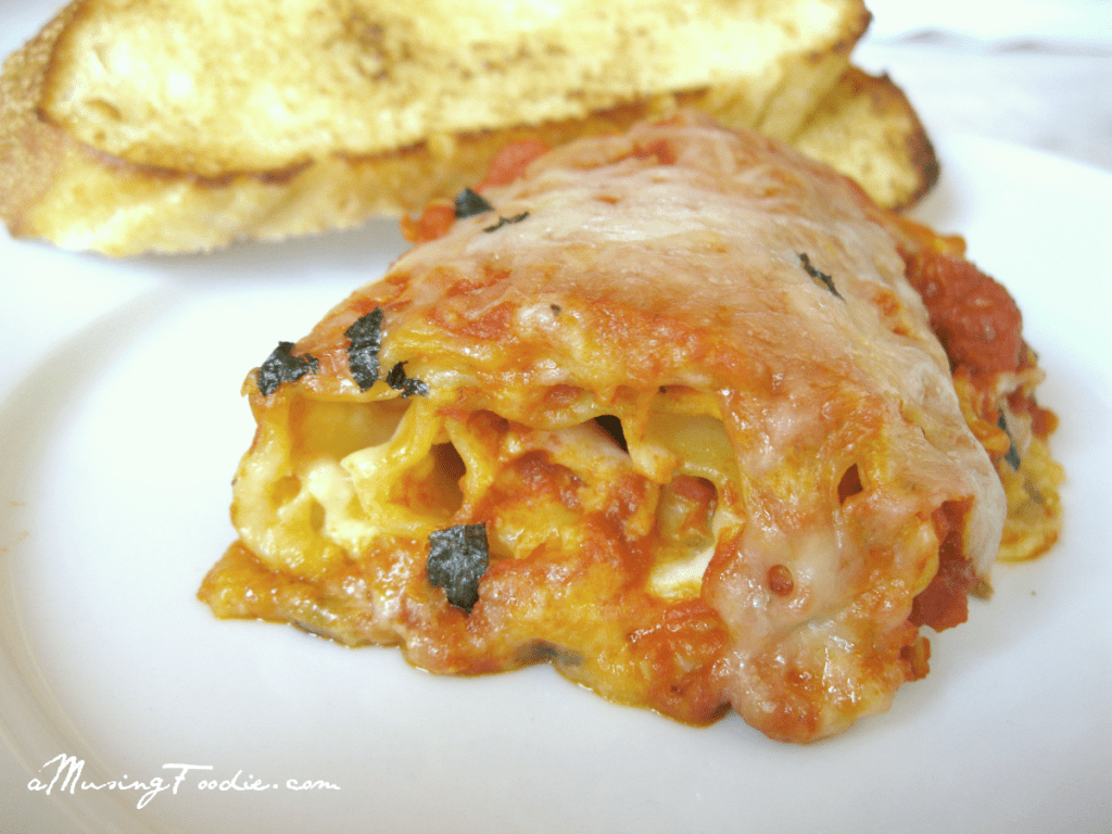 Vegetarian Lasagna Rolls