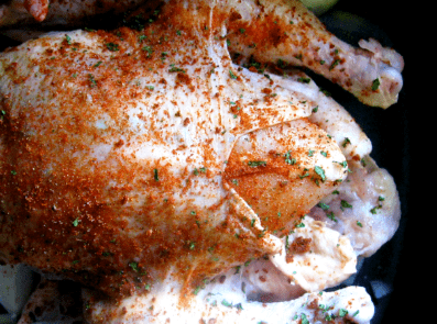 Whole Chicken in the Slow Cooker Whole Chicken in the Slow Cooker