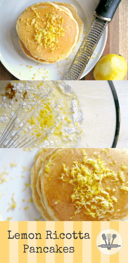 Lemon ricotta pancakes are a delightfully tart and citrus-y version of a breakfast classic.