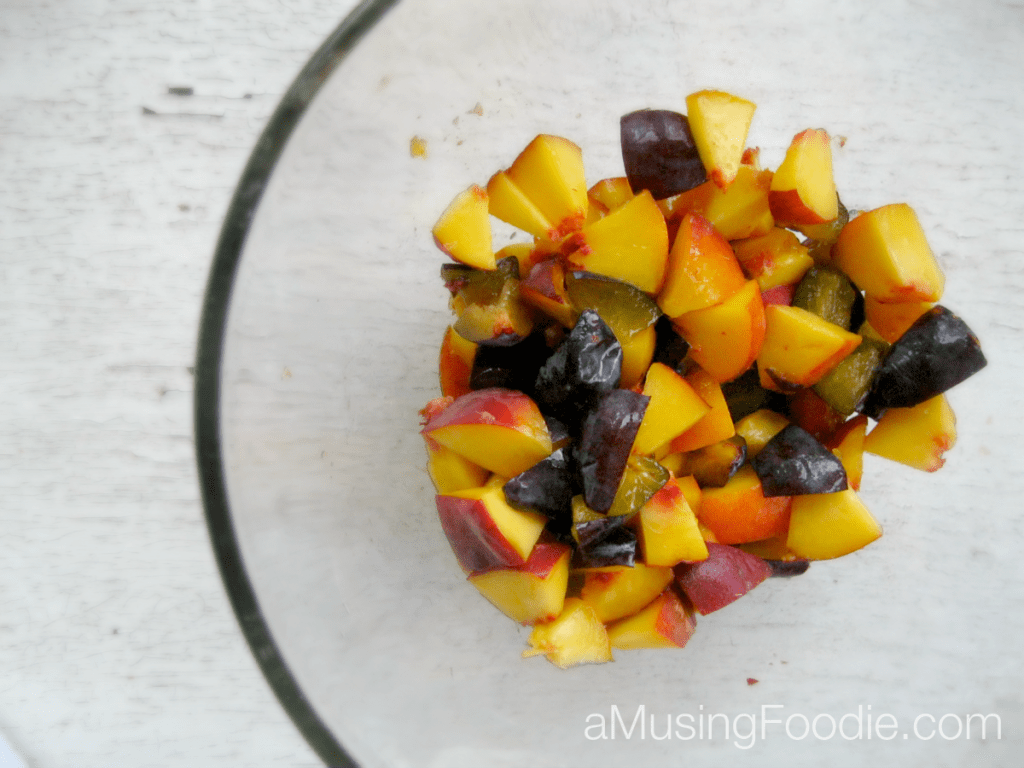 Peach Plum Tart