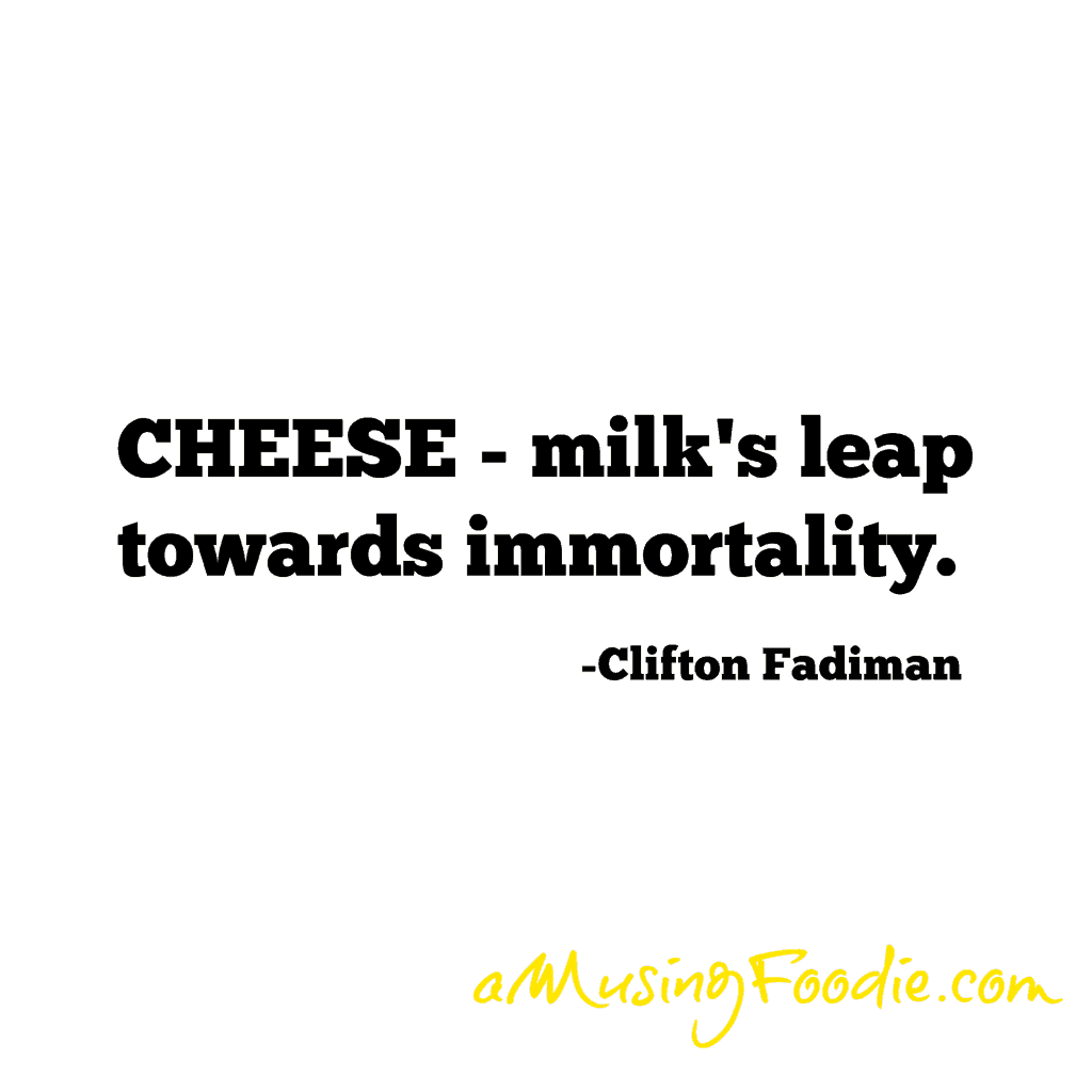 Clifton Fadiman Food Quote
