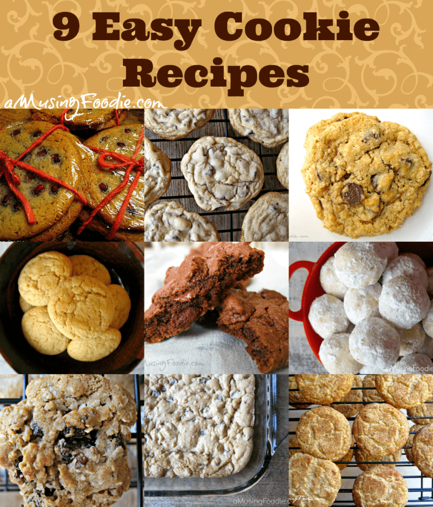 9 Easy Cookie Recipes