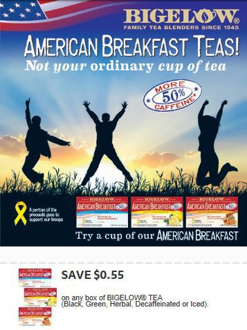 American Breakfast Tea Coupon