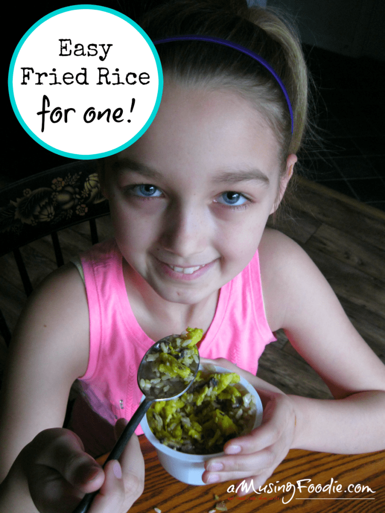 Easy Fried Rice for One