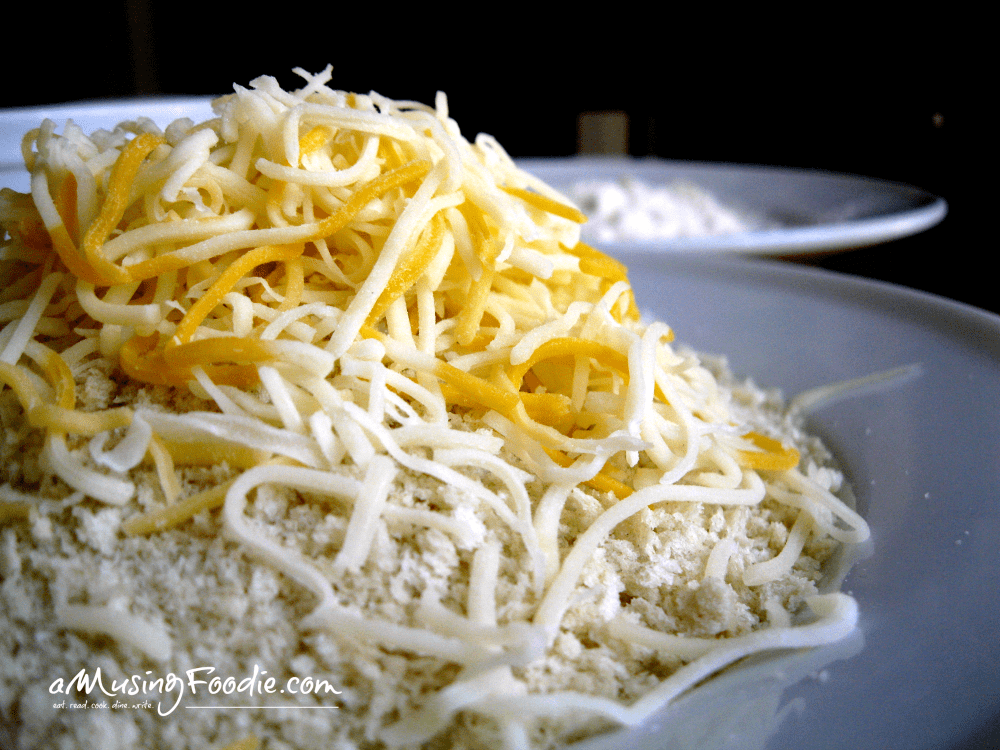 Sargento 4 Cheese Mexican and panko breadcrumbs