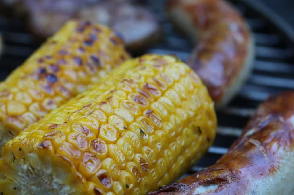 How To Grill Steak - add corn on the cob to the grill, too!
