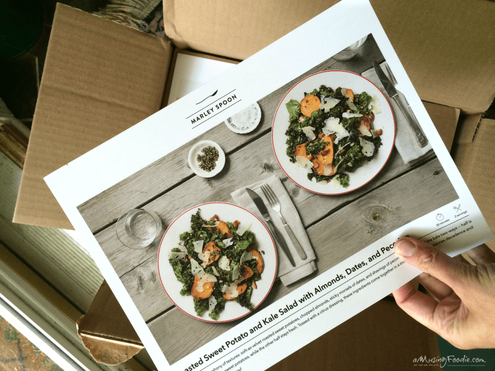 Marley Spoon: Soy-Miso Beef Burgers with Japanese-Seasoned Sweet Potato Fries