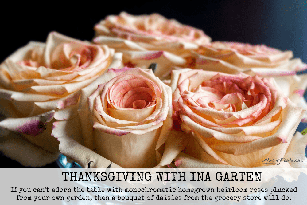 Thanksgiving with Ina Garten