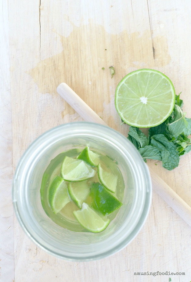 Mojitos with gin are the perfect twist on a classic cocktail!