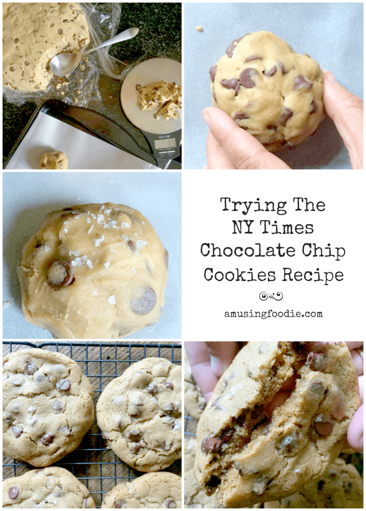 Trying "The New York Times" Chocolate Chip Cookies Recipe ... is it worth the wait?
