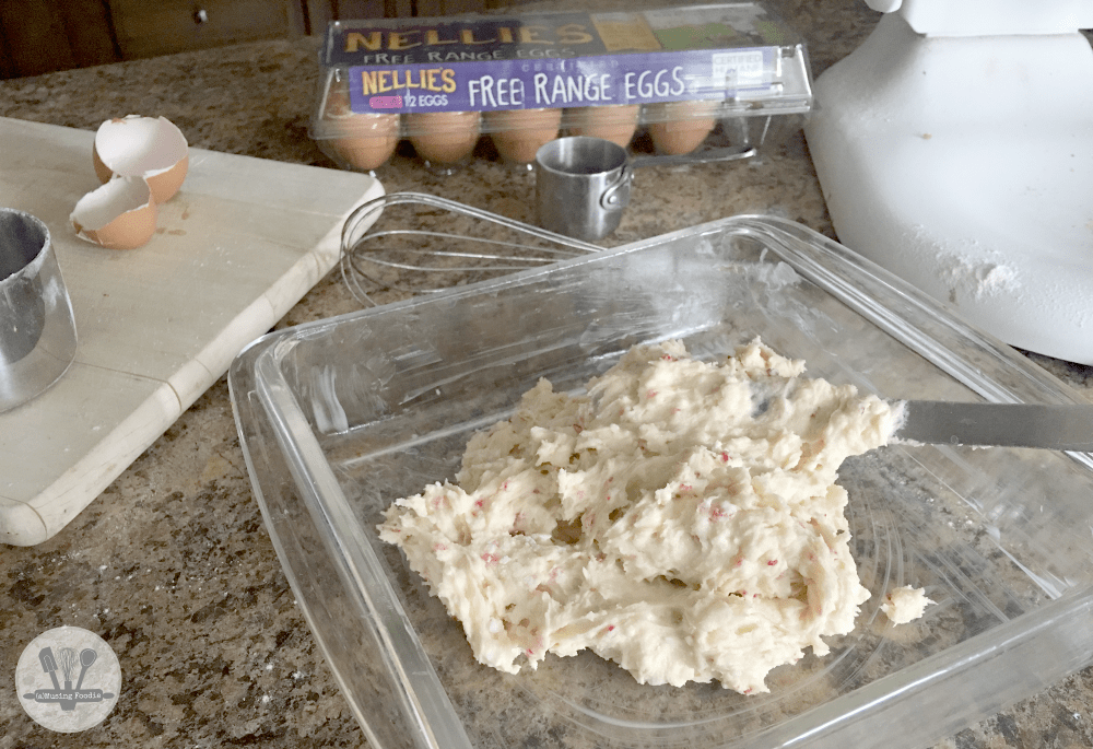 These peppermint sugar cookie bars are a breeze to make and have a fun candy "crunch" from the fresh and flavorful peppermint baking chips!