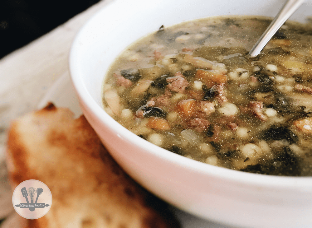 This savory beef vegetable soup is so simple to make in your Instant Pot!