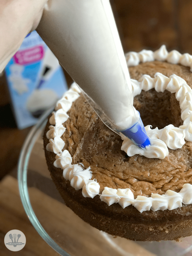 This super easy carrot cake is full of flavor, loaded with spices, and perfect for fall!