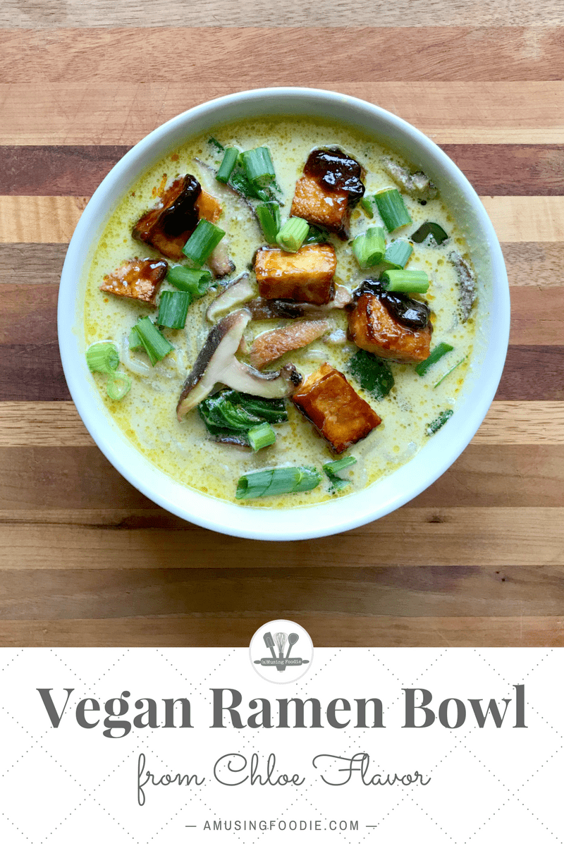With crispy tofu glazed in a thick hoisin sauce, loads of veggies and noodles, and rich, creamy broth, this simple vegan ramen recipe from Chloe Flavor will be sure to have you wanting seconds!