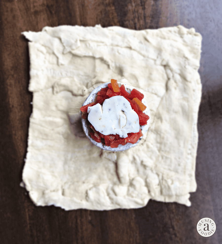 This mouth-watering ooey-gooey baked brie with RO*TEL is a fun and festive appetizer that's perfect for holidays and entertaining!