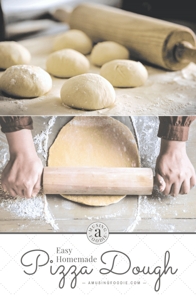 Homemade pizza dough is something you can make with a few simple ingredients and a little time. It's an easy process and the end result yields the best pizza dough and a delicious, chewy hard-to-beat thin, class or thick crust!