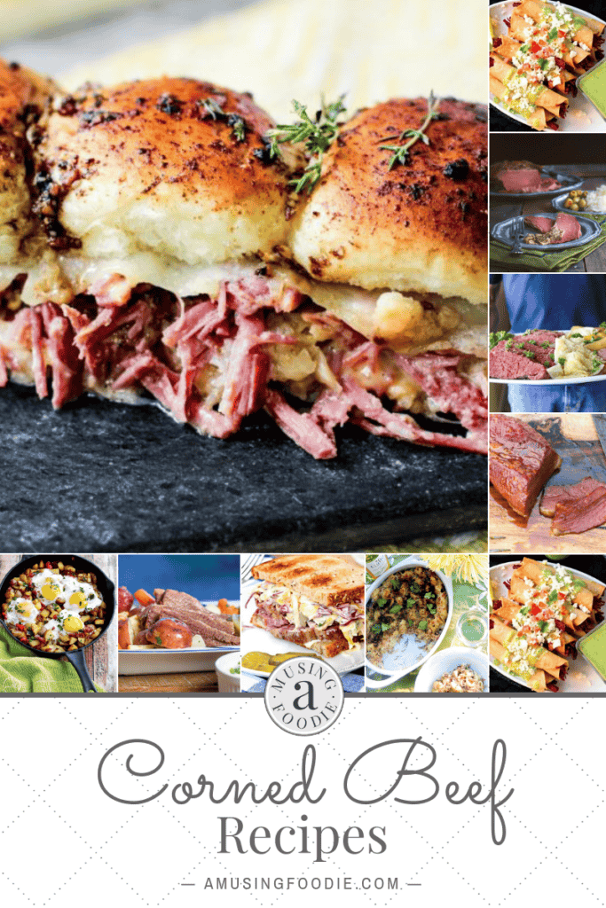 Even though most folks think about corned beef recipes in March thanks to St. Patrick's Day, corned beef makes for a yummy meal any time of the year!