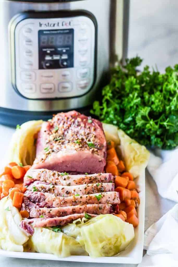 Even though most folks think about corned beef recipes in March thanks to St. Patrick's Day, corned beef makes for a yummy meal any time of the year! Try this corned beef in the Instant Pot from recipesfrommypantry.com!